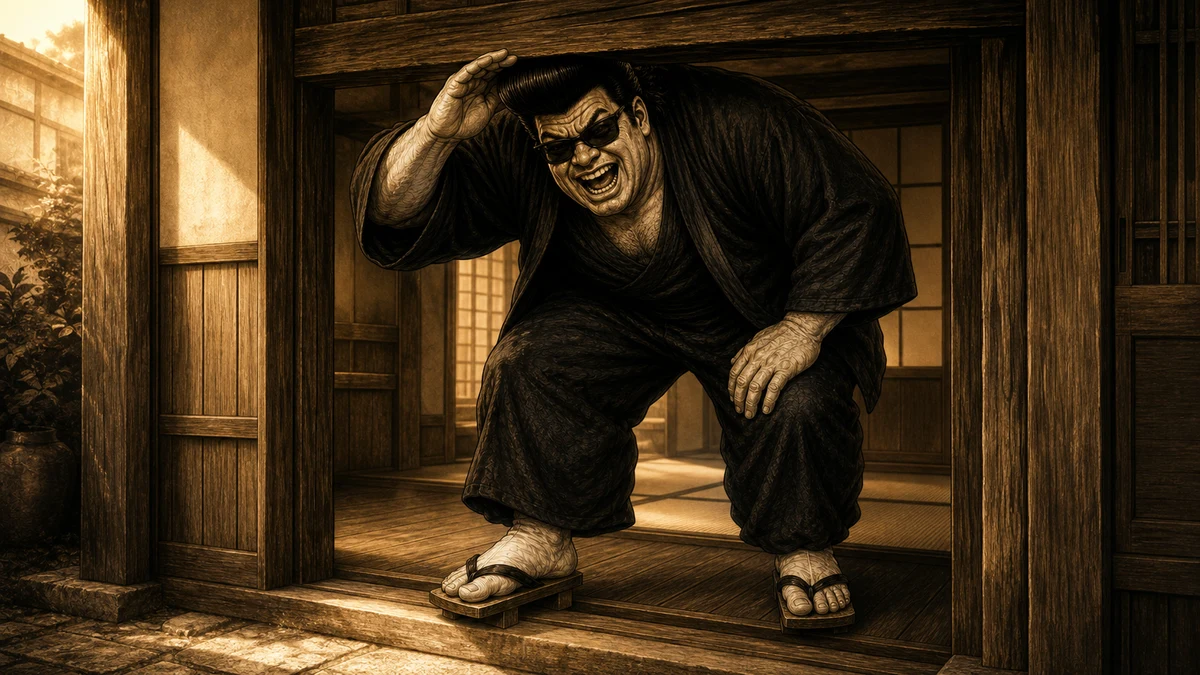 「高身長なんて不便ばかり」について語る、黒い半纏姿の俺流総本家 家元