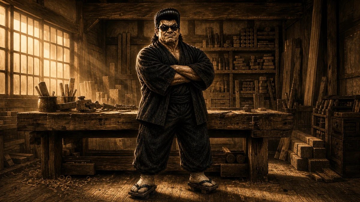 「伊達に50年生きていない」について語る、黒い半纏姿の俺流総本家 家元