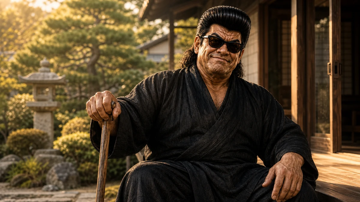 「じじ」について語る、黒い半纏姿の俺流総本家 家元