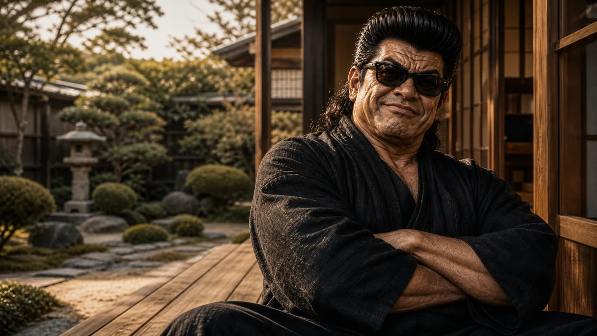 「世の中にこんなバカが一人ぐらいいてもいいんじゃないか」について語る、黒い半纏姿の俺流総本家 家元