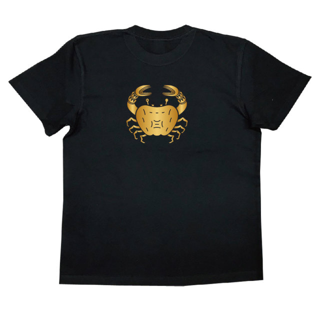 家紋Tシャツ かに