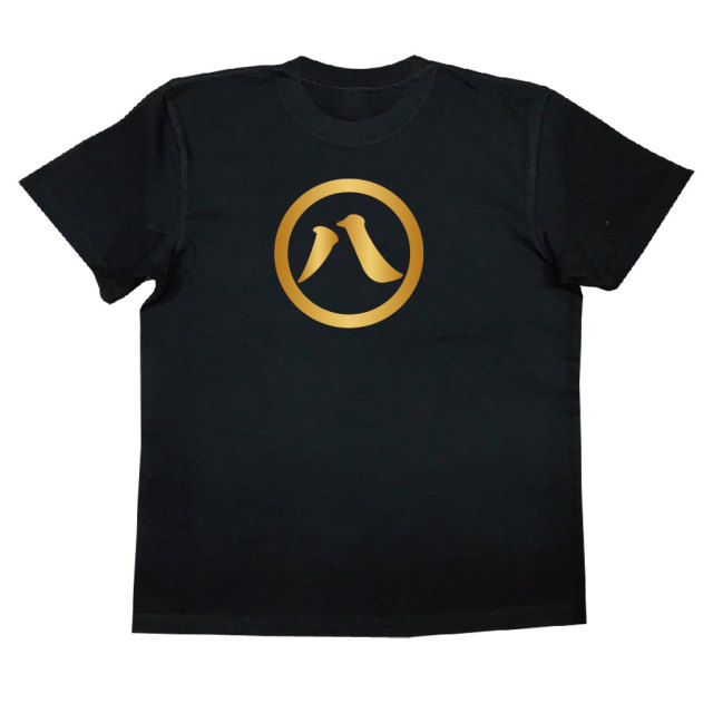家紋Tシャツ 丸に八の字