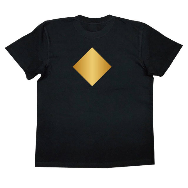 家紋Tシャツ 隅立ち角持ち