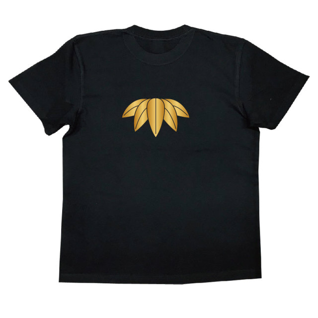 家紋Tシャツ 五枚笹