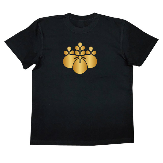 家紋Tシャツ 光琳桐