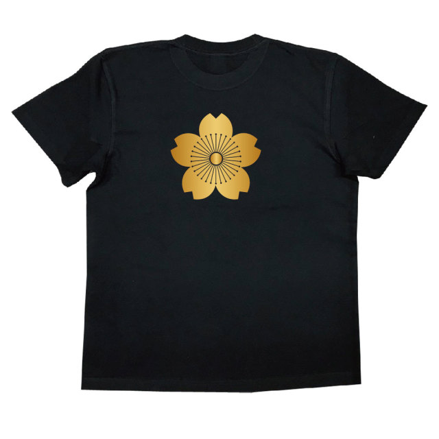 家紋Tシャツ 向こう山桜