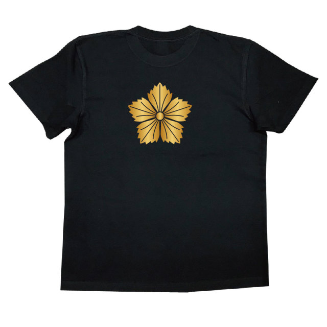家紋Tシャツ 江戸撫子