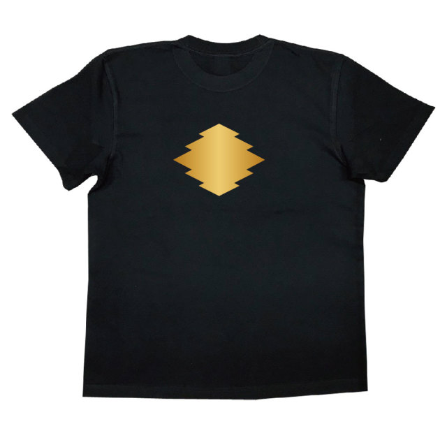 家紋Tシャツ 溝口菱