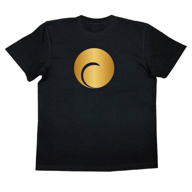 家紋Tシャツ 左一つ巴