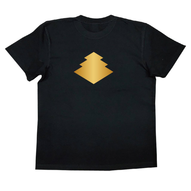 家紋Tシャツ 三階菱