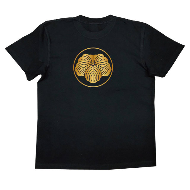 家紋Tシャツ 糸輪に蔦