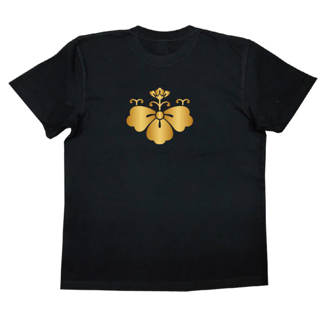 家紋Tシャツ 唐花桐