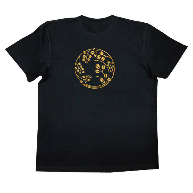 家紋Tシャツ 萩の丸