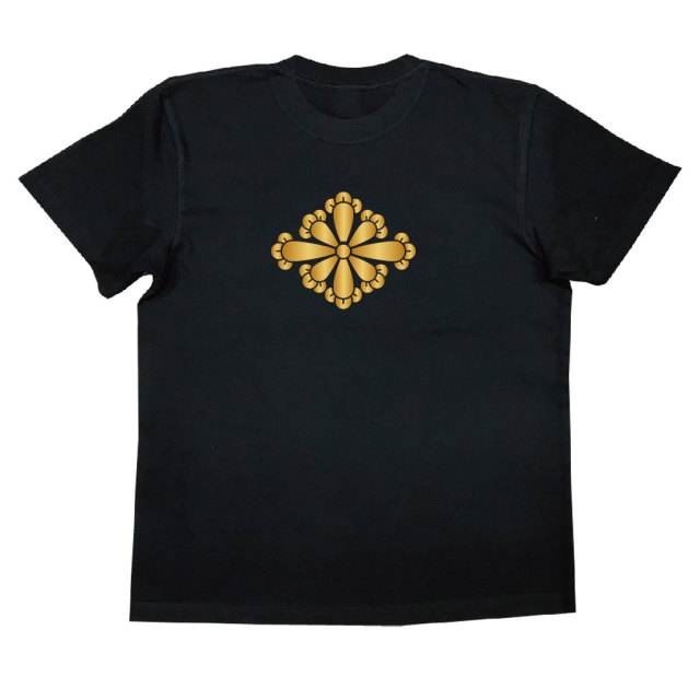 家紋Tシャツ 八つ丁子菱