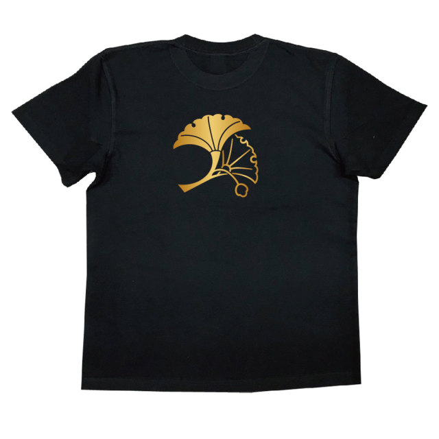 家紋Tシャツ 比翼銀杏