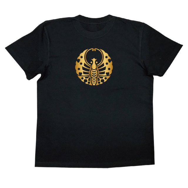 家紋Tシャツ 備前蝶