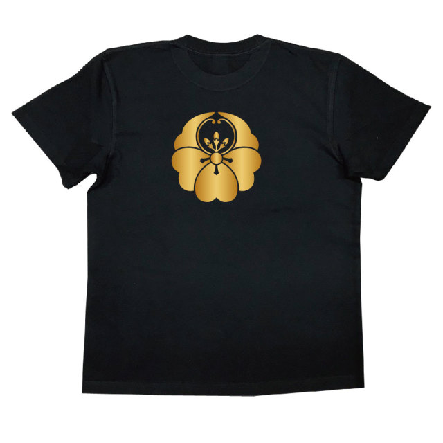 家紋Tシャツ 浮線片喰