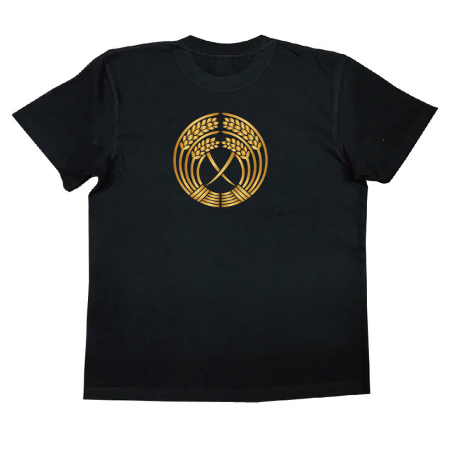 家紋Tシャツ 抱き稲