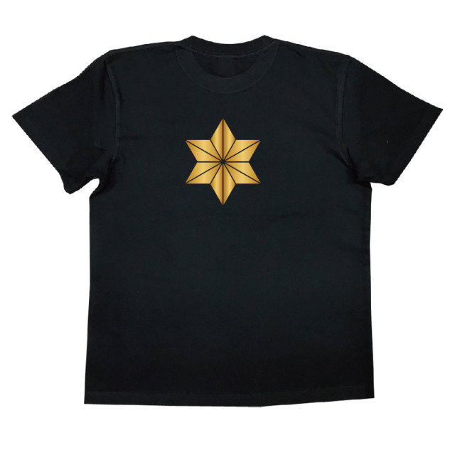 家紋Tシャツ 麻の葉