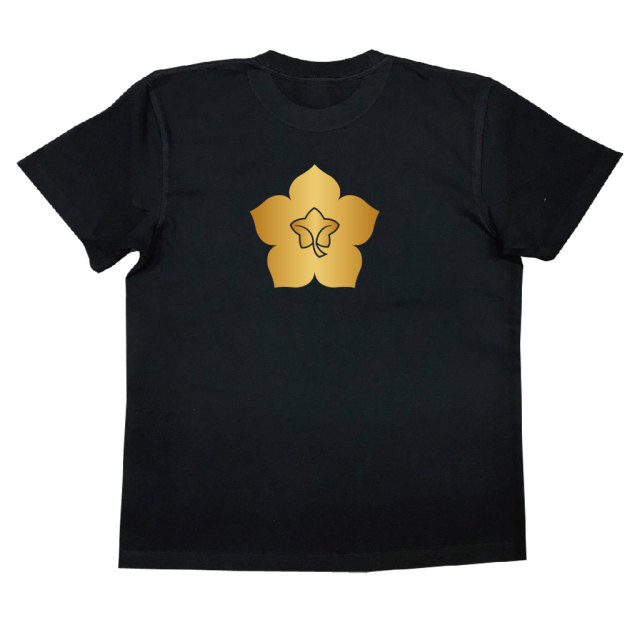 家紋Tシャツ 裏桔梗