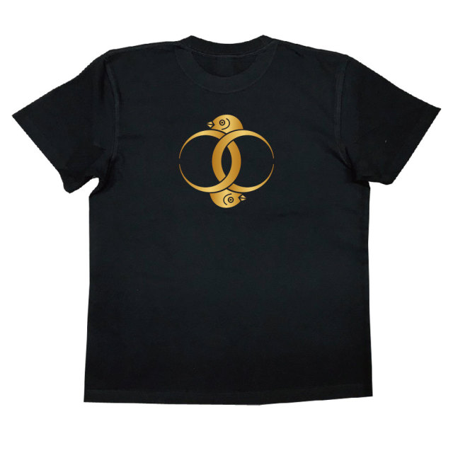 家紋Tシャツ 輪違い雁金