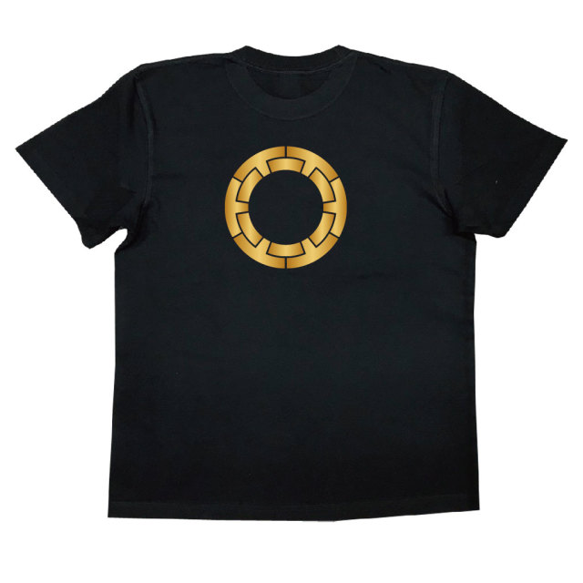 家紋Tシャツ 六つ車輪