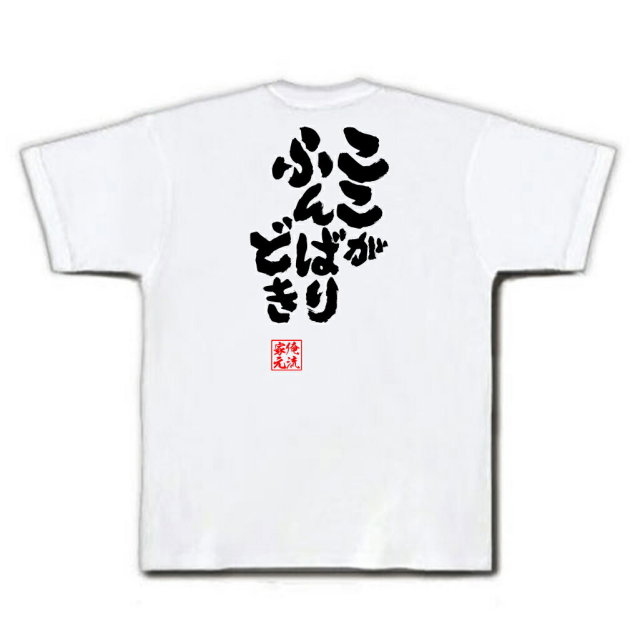 おもしろTシャツの俺流総本家|Tシャツ商品画像
