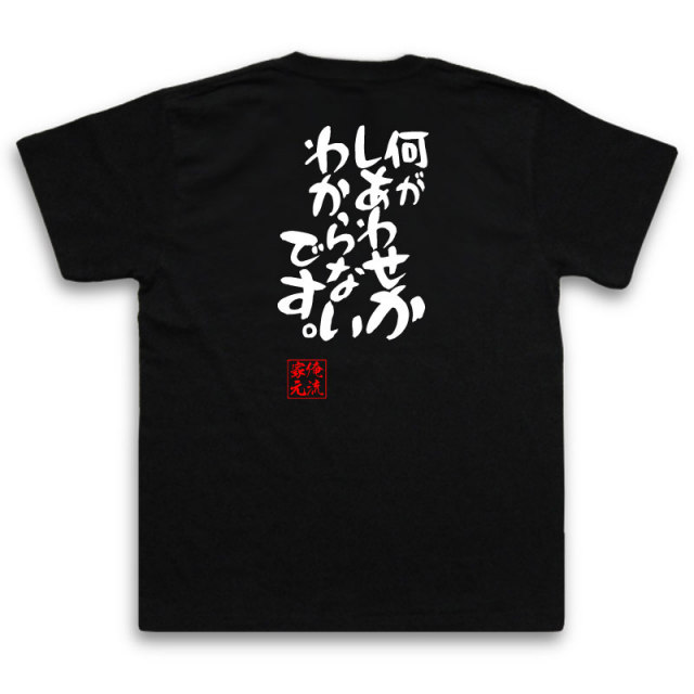 おもしろTシャツの俺流総本家|Tシャツ商品画像