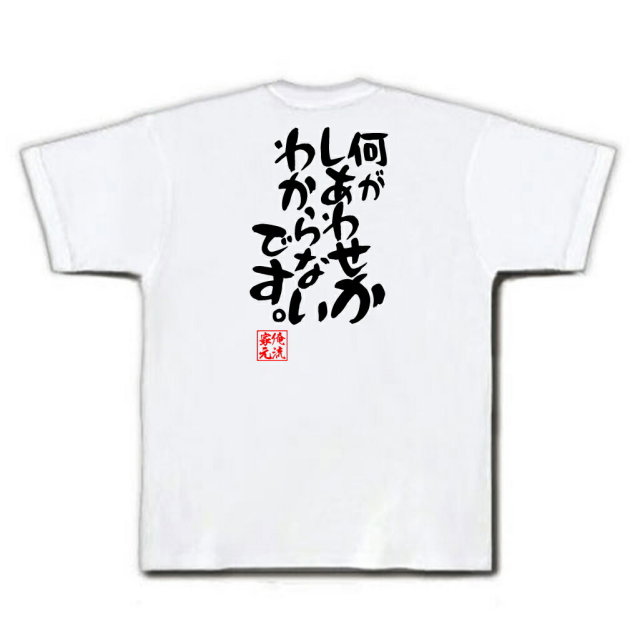 おもしろTシャツの俺流総本家|Tシャツ商品画像