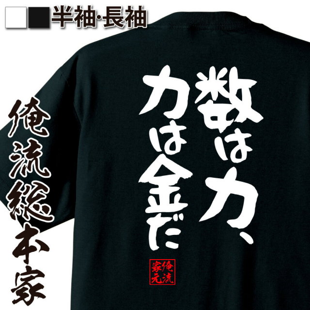 おもしろTシャツの俺流総本家|Tシャツ商品画像