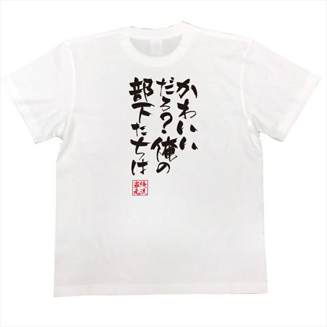 おもしろTシャツの俺流総本家|Tシャツ商品画像