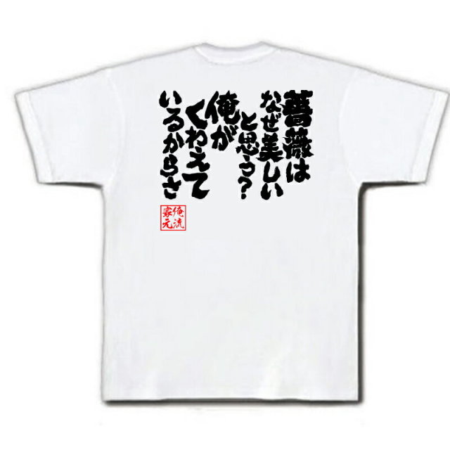 おもしろTシャツの俺流総本家|Tシャツ商品画像