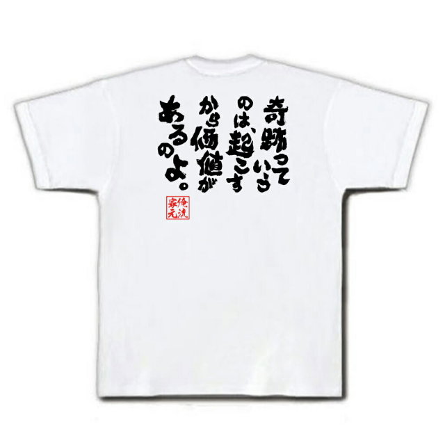 おもしろTシャツの俺流総本家|Tシャツ商品画像