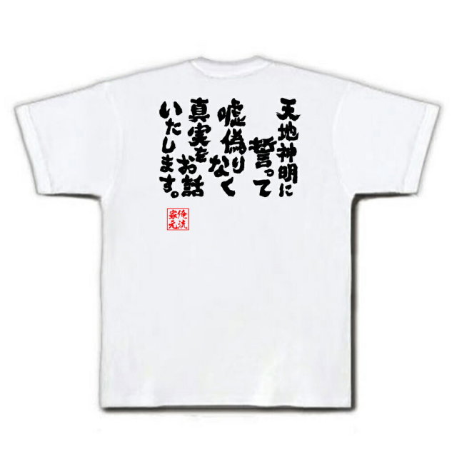 おもしろTシャツの俺流総本家|Tシャツ商品画像