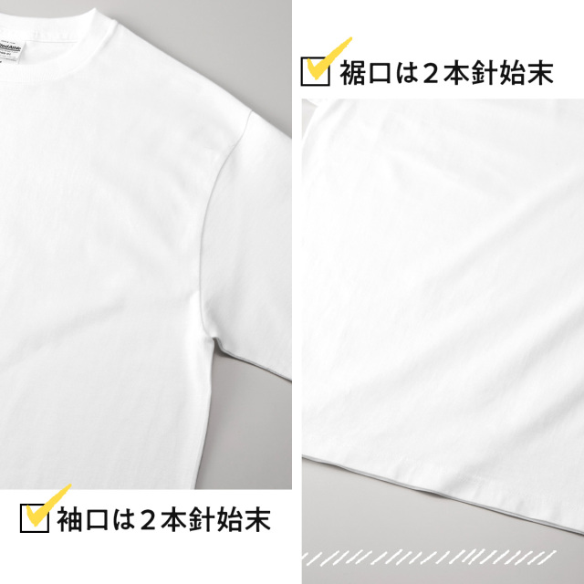 俺流デザイナー 6.5オンス ファインジャージー 半袖Tシャツ(両面プリント） 写真プリント 名入れ