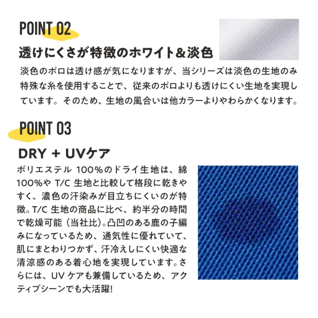 俺流デザイナー オリジナル 4.7オンス スペシャル ドライ カノコ ポロシャツ （ボタンダウン）(両面プリント）