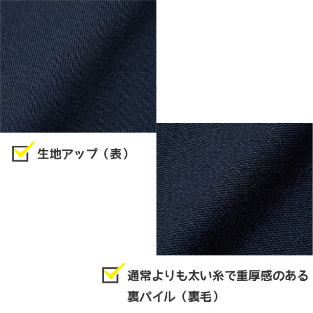 12.7オンス ヘヴィーウェイト スウェット プルオーバー パーカ （ 裏パイル ） ( 両面プリント ）