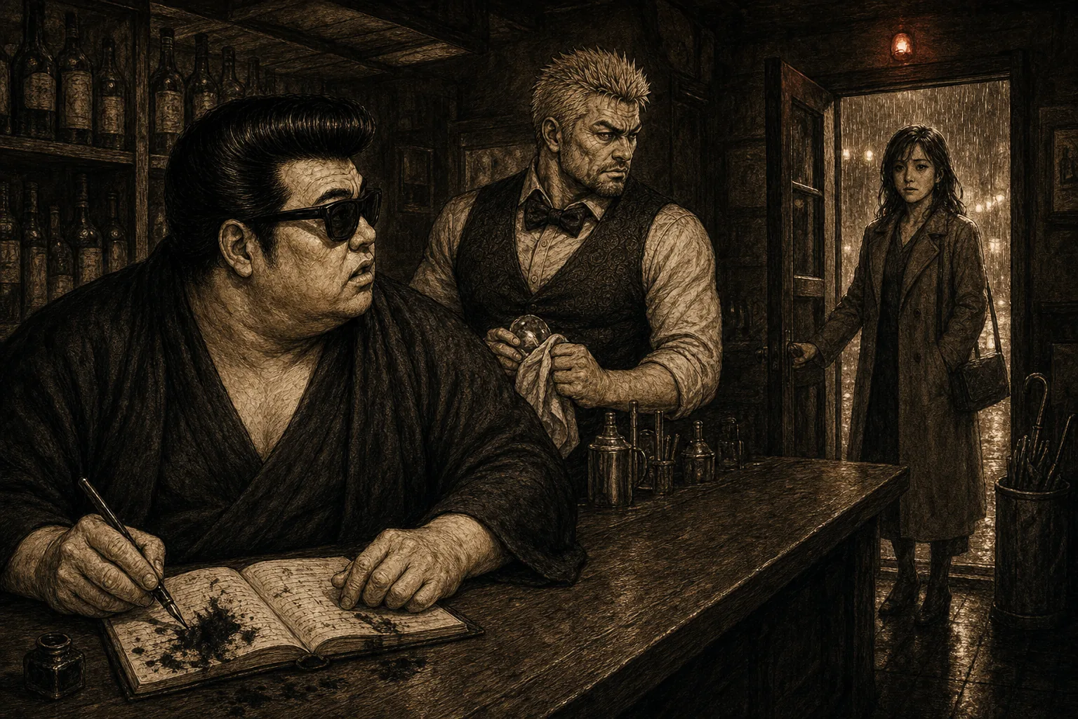 俺流物語 日本編 第4話 Bar JOJOで元恋人と再会する家元