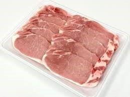 三元豚ロース カナダ産 1パック：100g×4枚入り真空パック〈冷凍〉　