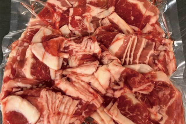 牛バラ小間　オーストラリア産　1パック：500ｇ入り真空パック＜冷凍＞