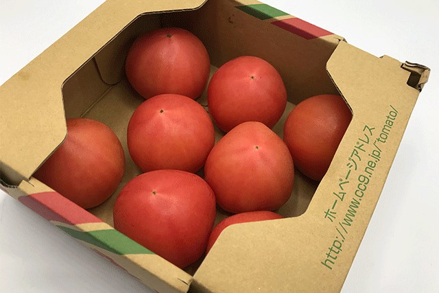 トマト小箱　１ｋｇ　（福島県産など）