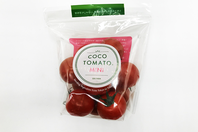 【東京野菜】 ココトマトミニ （清瀬産）　200g1パック　お届け可能