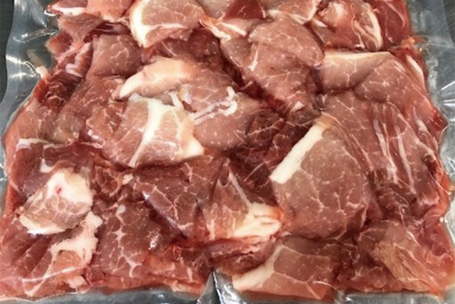 豚小間　日本/カナダ/アメリカ産　1パック：500g入り真空パック＜冷凍＞