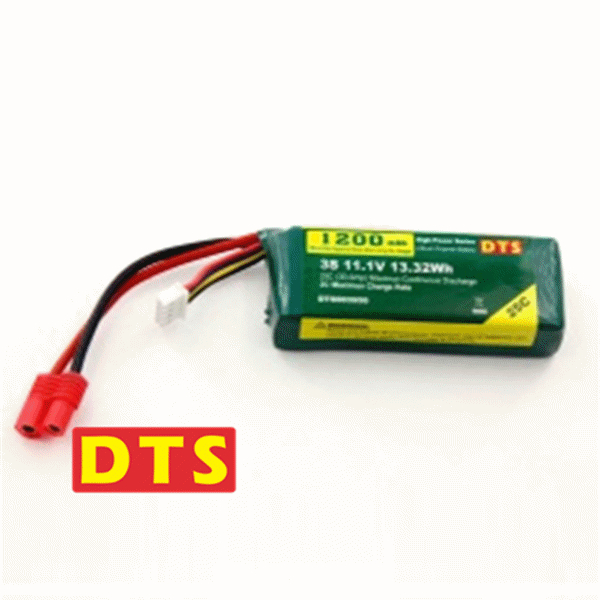 DTS 300 リポ バッテリー 1200mAh 3S1P 11.1v (DTS003950)  ORI RC ラジコン ヘリコプター