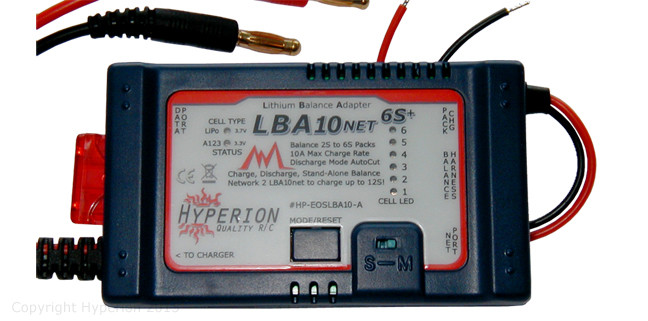 Hyperion EOS LBA10 Net A123 バランサー(HP-EOSLBA10-A)｜RC ラジコン ヘリコプター