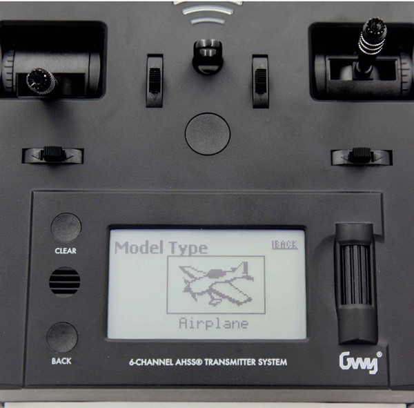 DTS GWY AH6T プロポ (AH6T) 6CH ORI RC ラジコン ヘリコプター 送信機