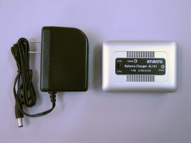 ATLANTIS Balance Charger AL141 LiPo／LiFe 1S～4S用バランス充電器