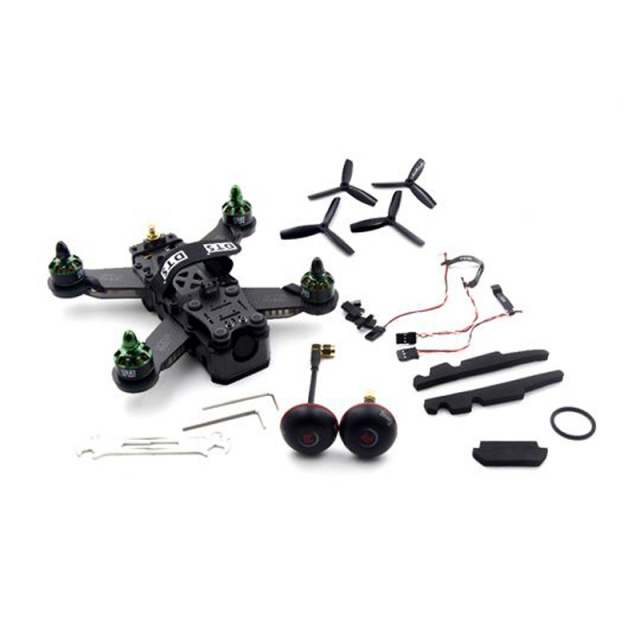 技適・電波法認証済】 DTS Q180 レース用 ドローン AH6T プロポ RTF