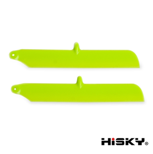 ORI RC HiSKY HCP80(FBL80)用 メインローターブレード（緑） 800236｜ラジコンヘリ関連商品 HiSKY パーツ HCP80 ハイスカイ