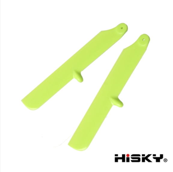 ORI RC HiSKY　HCP100(FBL100),HCP100S用 メインローターブレード（緑） 800036｜ラジコンヘリ関連商品 HiSKY パーツ HCP100 ハイスカイ